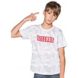 Vêtements Enfant T-shirts manches courtes Deeluxe Tee shirt JUNIOR  WEAK BLANC Blanc