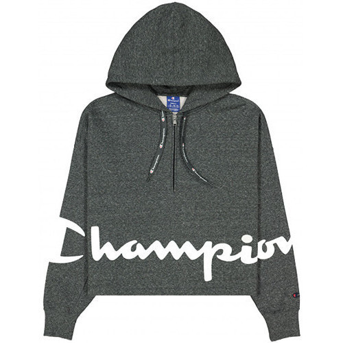 Champion Sweat court femme gris 111915 Gris - Vêtements Sweats 69,90 €