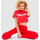 Vêtements Femme Débardeurs / T-shirts sans manche Ellesse Tee-shirt  femme  MATAMATA rouge  SGC0764 Rouge