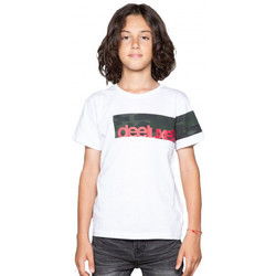 Vêtements Enfant T-shirts manches courtes Deeluxe Tee-shirt junior  GABLE blanc Blanc