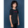 Vêtements Enfant T-shirts & Polos Deeluxe Tee-shirt junior  noir GALAXIE Noir