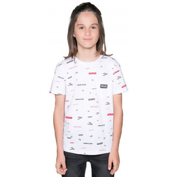 Vêtements Enfant Paniers / boites et corbeilles Deeluxe Tee-shirt junior GRANO blanc  - 10 ANS Blanc