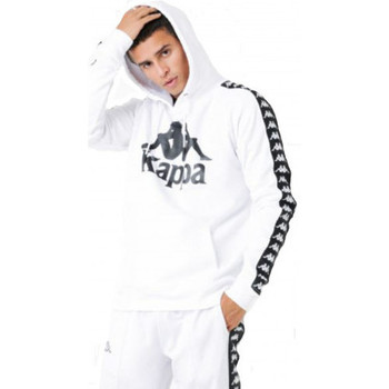 Sweats Kappa Sweat homme KAPPA blanc Blanc - Vêtements Sweats