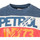 Vêtements Enfant T-shirts & Polos Petrol Industries Tee shirt  junior bleu manche courte Bleu