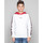 Vêtements Enfant Sweats Deeluxe Sweat junior  à capuche blanc look - 10 ANS Blanc