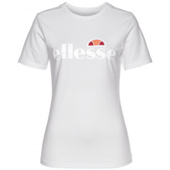 Vêtements T-shirts & Polos Ellesse Tee shirt femme  blanc BARLETTA Blanc