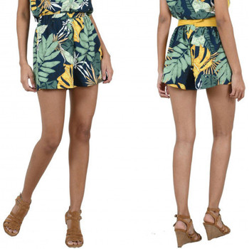 Vêtements Shorts / Bermudas Molly Bracken Short femme  Tropical Navy  LA200DE20 Bleu
