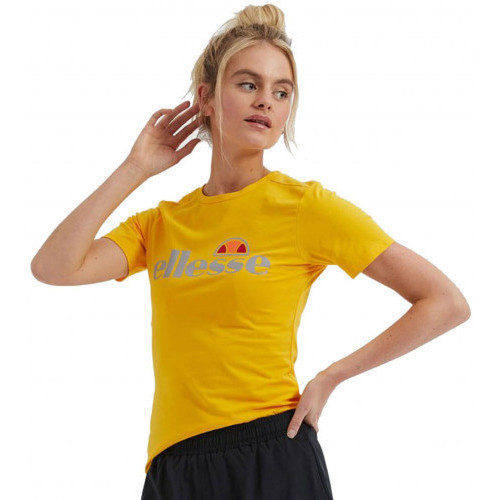 Vêtements Femme La Bottine Souri Ellesse Tee shirt femme  jaune SRE08171 BARLETTA - XXS Jaune