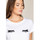 Vêtements Femme Débardeurs / T-shirts sans manche Deeluxe Tee shirt femme DELUXE CILIA S20122W Blanc