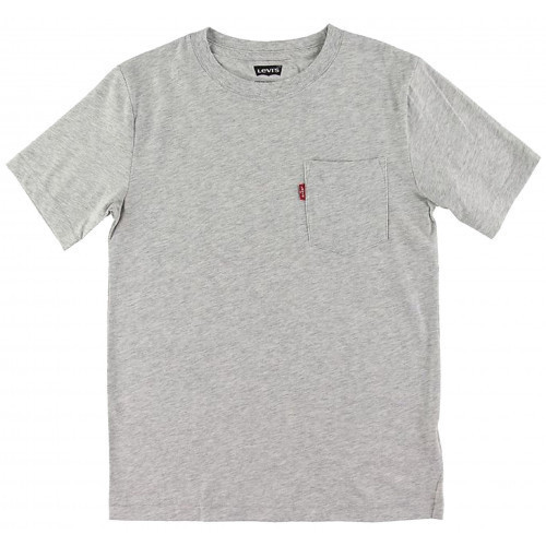 Vêtements Enfant Polo Ralph Lauren Levi's Tee shirt  pocket gris junior  9E8281-U09 - 10 ANS Gris