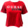 Vêtements Femme Débardeurs / T-shirts sans manche Guess Tee-shirt femme   084A08I3Z0 rouge Rouge