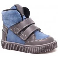 Chaussures Enfant Baskets montantes Bartek T13906BBP Bleu, Gris