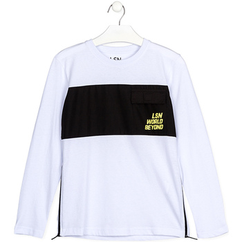 Vêtements Enfant T-shirts manches longues Losan 123-1020AL Blanc