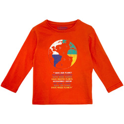 Vêtements Enfant T-shirts manches longues Losan 125-1205AL Orange