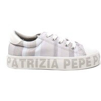 Chaussures Enfant Baskets mode Patrizia Pepe PPJ62 Gris