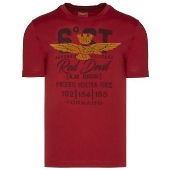 Vêtements Femme T-shirts manches courtes Aeronautica Militare TS1906J492 Rouge