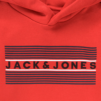 Sweats Garçon Jack & Jones JJECORP LOGO SWEAT HOOD Rouge - Livraison Gratuite 