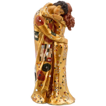 Maison & Déco Brett & Sons Ixia Statuette inspirée de Klimt 34 cm Jaune
