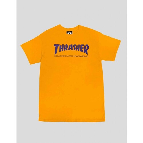 Vêpaul Homme T-shirts manches courtes Thrasher  Jaune