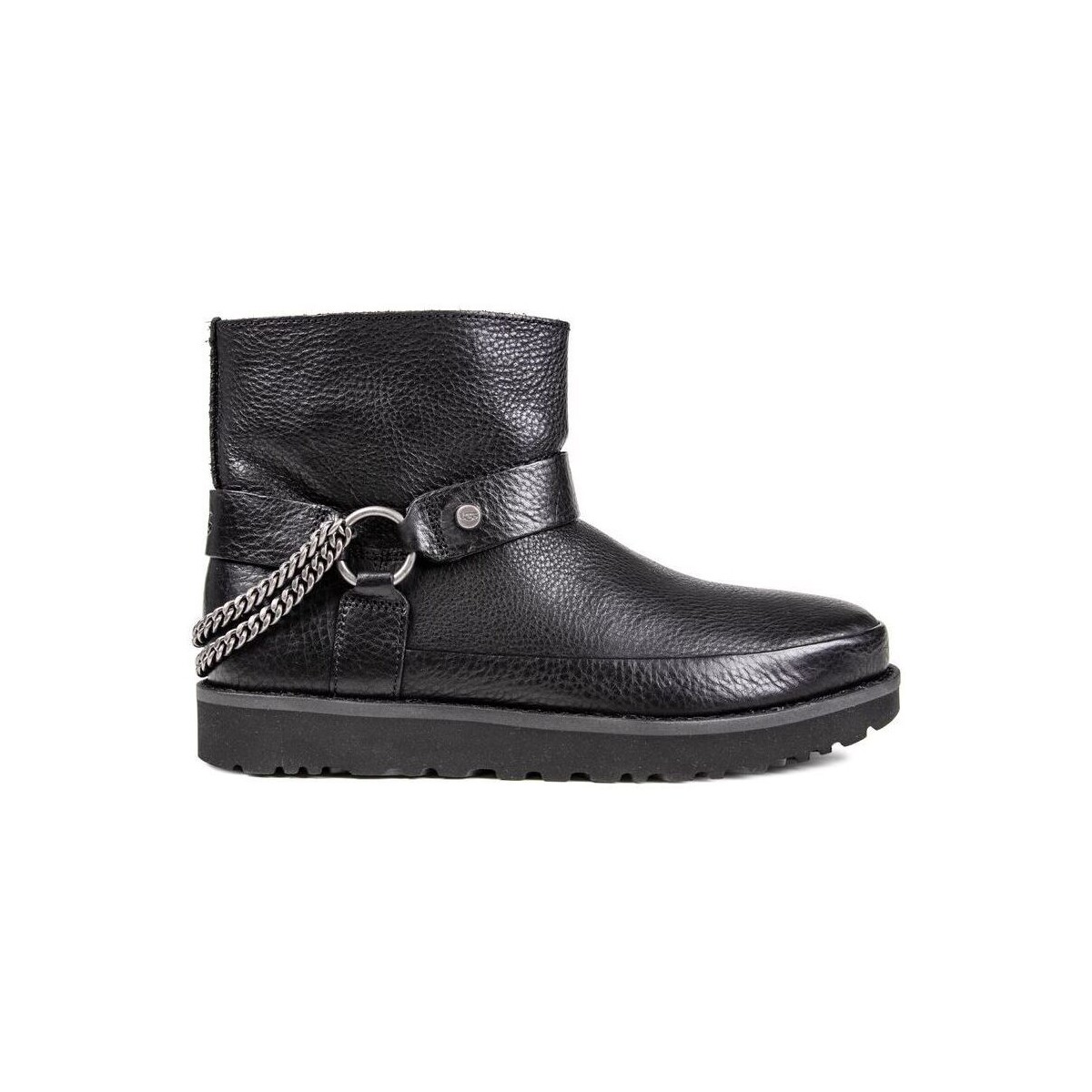 Chaussures Femme Bottines UGG Ugg® Deconstructed Mini Chains Appartements Noir
