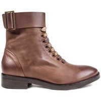 Chaussures Femme Bottines Sole Semelle Made In Italy Bottines Rome Marron