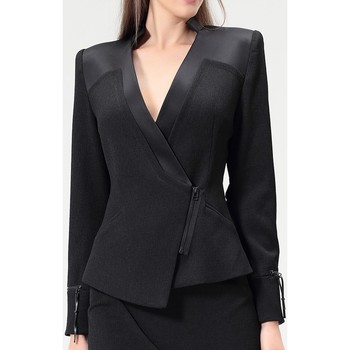 Vêtements Femme Vestes / Blazers Smart & Joy Sapotille Noir