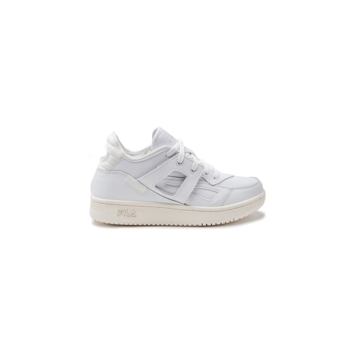 Chaussures Femme Fitness / Training Fila Cage Low Baskets Style Course Blanc