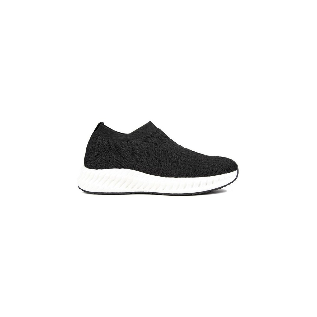 Chaussures Femme Fitness / Training Caprice 24702 Baskets Style Course Noir