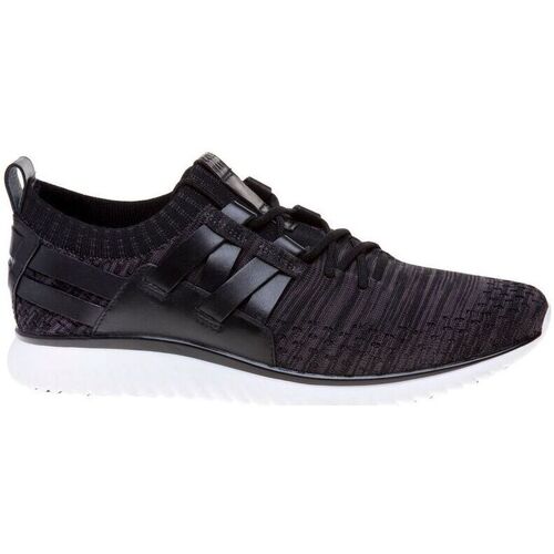 Chaussures Homme Baskets mode Cole Lyrical Haan Grand Motion Wovenstitch Baskets Style Course Noir