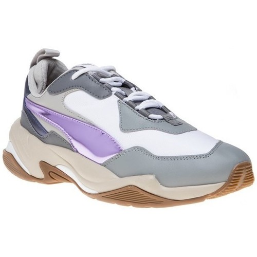 Chaussures Femme Walk In Pitas Puma Thunder Baskets Style Course Gris