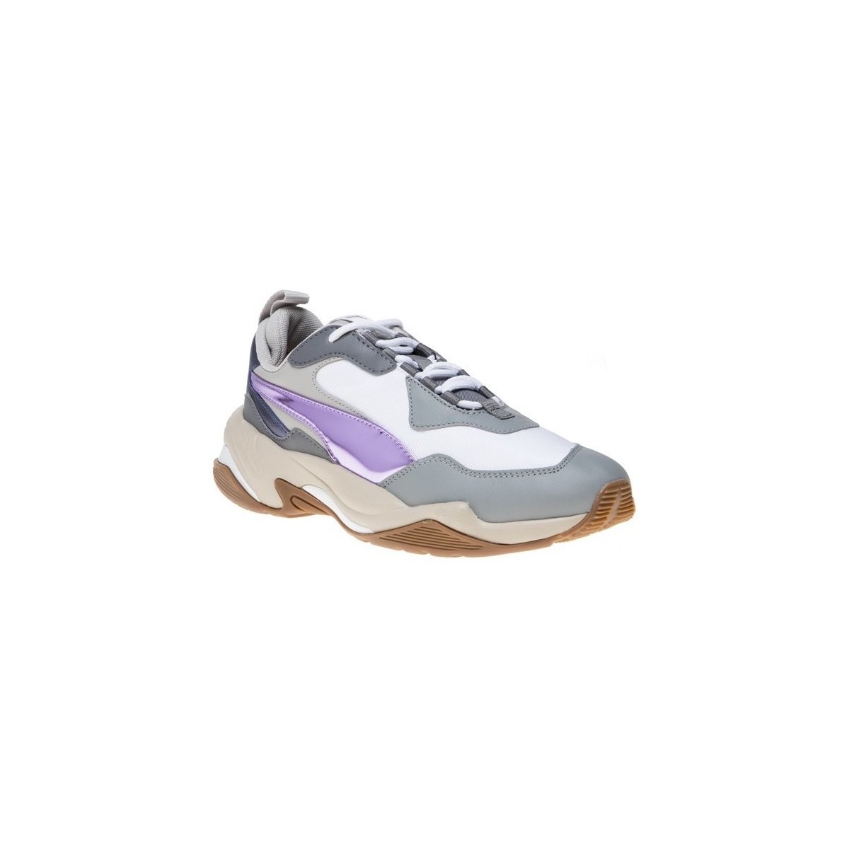 Chaussures Femme Fitness / Training Puma Thunder Baskets Style Course Gris