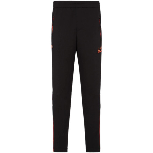 Vêtements Homme Pantalons de survêtement Giorgio Armani textured silk tie Pantalon de survêtement EA7 Emporio Noir