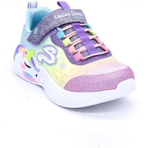 Chaussures Fille Baskets mode Skechers  Multicolore