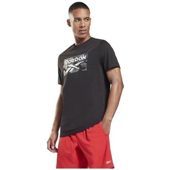 Vêtements Homme T-shirts manches courtes Camiseta Reebok Sport Camo Tee Graphite