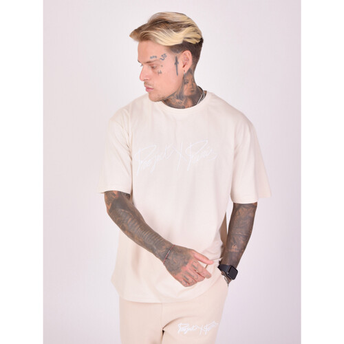 Vêtements Homme sportswear tech fleece sweatpant nik Project X Paris Tee Shirt TU2110802 Blanc