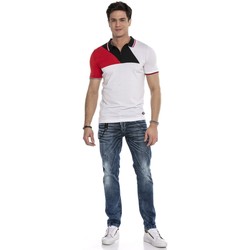 Vêtements Homme Polos manches courtes Cipo And Baxx T-Shirt  pour Homme - CT650 - Blanc - XXL CT650