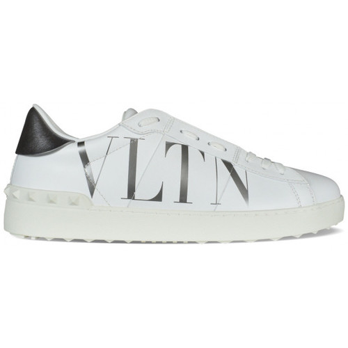 Chaussures Homme Baskets mode with Valentino Baskets Open Blanc