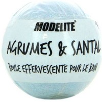 Beauté Produits bains Modelite Maxi Bombe effervescente de bain Agrumes & Santal   ... Bleu