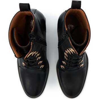 Chaussures Bons baisers de Paname Joss Cuir Noir Noir - Chaussures Bottine Femme 185 