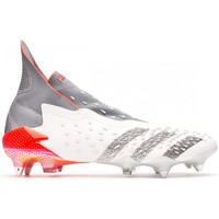 Chaussures Football adidas Originals Predator Freak + SG White-Iron Metallic-Solar Red
