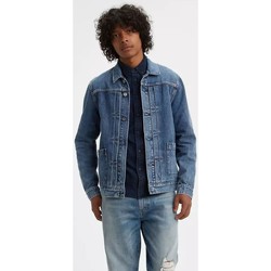 Vêtements Homme Vestes en jean Levi's 28943 0019 TYPE II WORN-LMC YANGER Bleu