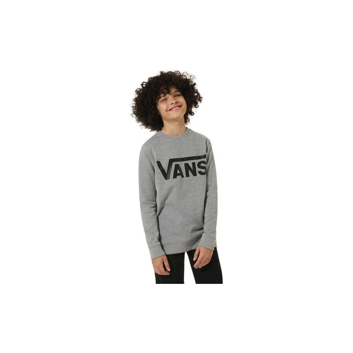 Vêtements Enfant Sweats Vans VN0A36MZ CLASSIC CREW-ADY CMNTHTHR Gris