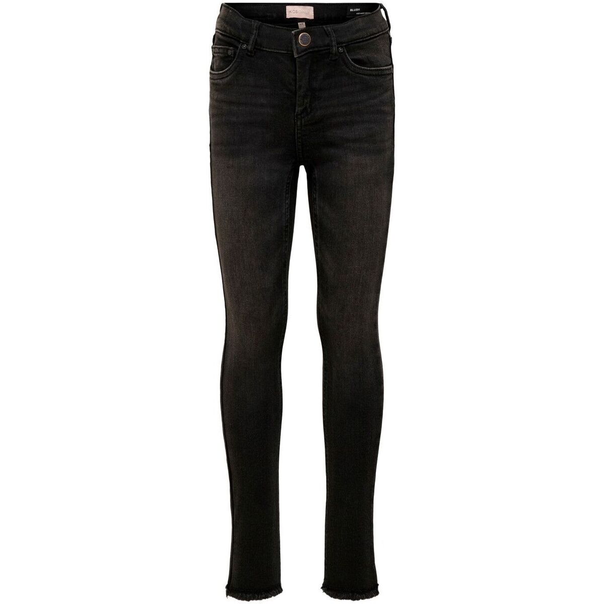 Vêtements Fille Jeans Only 15185446 BLUSH-BLACK DENIM Noir