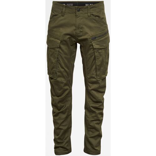 Vêtements Homme Pantalons G-Star Raw D02190 5126 L.32 ROVIC ZIP-6059 DARK BRONZE GREEN Vert