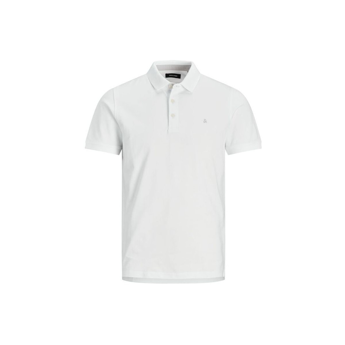 Vêtements Homme T-shirts & Polos Jack & Jones 12136668 PAULOS-WHITE/TONAL/VAPO Blanc