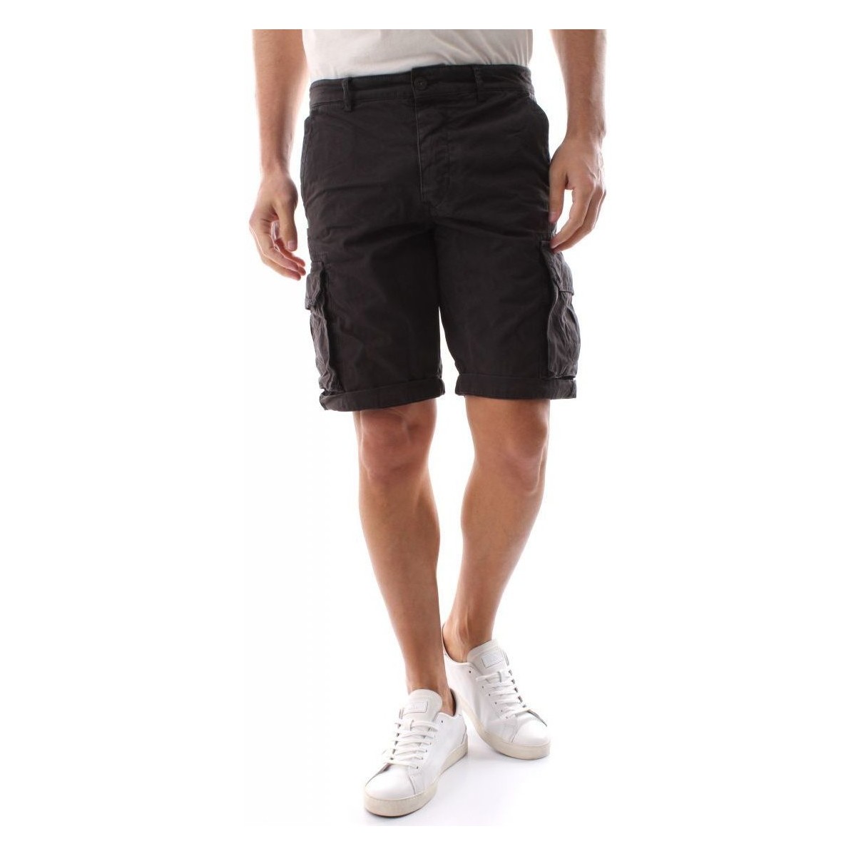 Vêtements Homme Shorts / Bermudas 40weft NICK 6013/6874-W1909 BLACK Noir