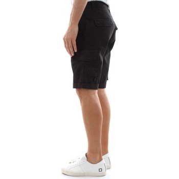 AMI Paris satin high-waist shorts Black