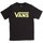 Vêtements Enfant T-shirts & Polos Vans VN000IVF CLASSIC-TN9 Noir