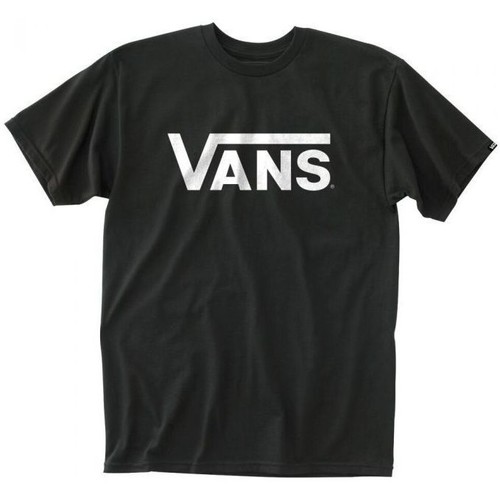 Vêtements Enfant T-shirts & Polos Vans VN000IVF CLASSIC-Y281 BLACK/WHITE Noir