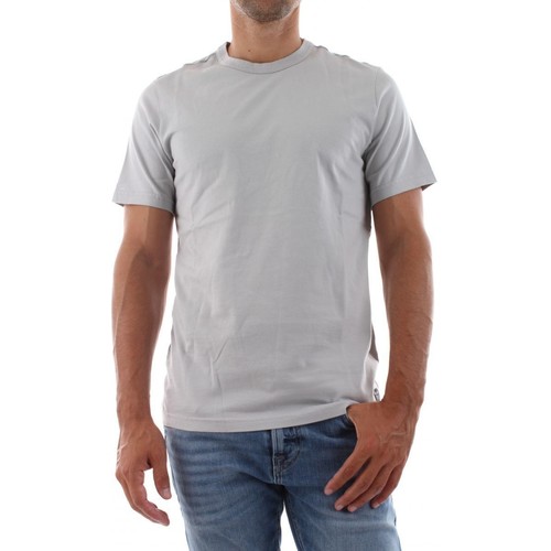 Vêtements Homme T-shirts jersey & Polos Dockers A0856 0007 ICON TEE-HARBOR MIST Gris